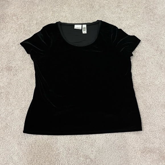 Villager Vintage Velvet Top - Picture 1 of 4